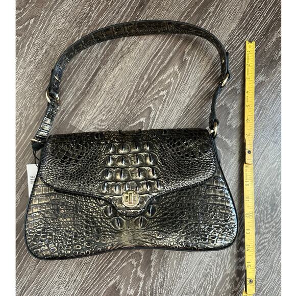 Brahmin Nerida Onyx Melbourne Genuine Leather Shoulder Bag - Picture 5 of 11